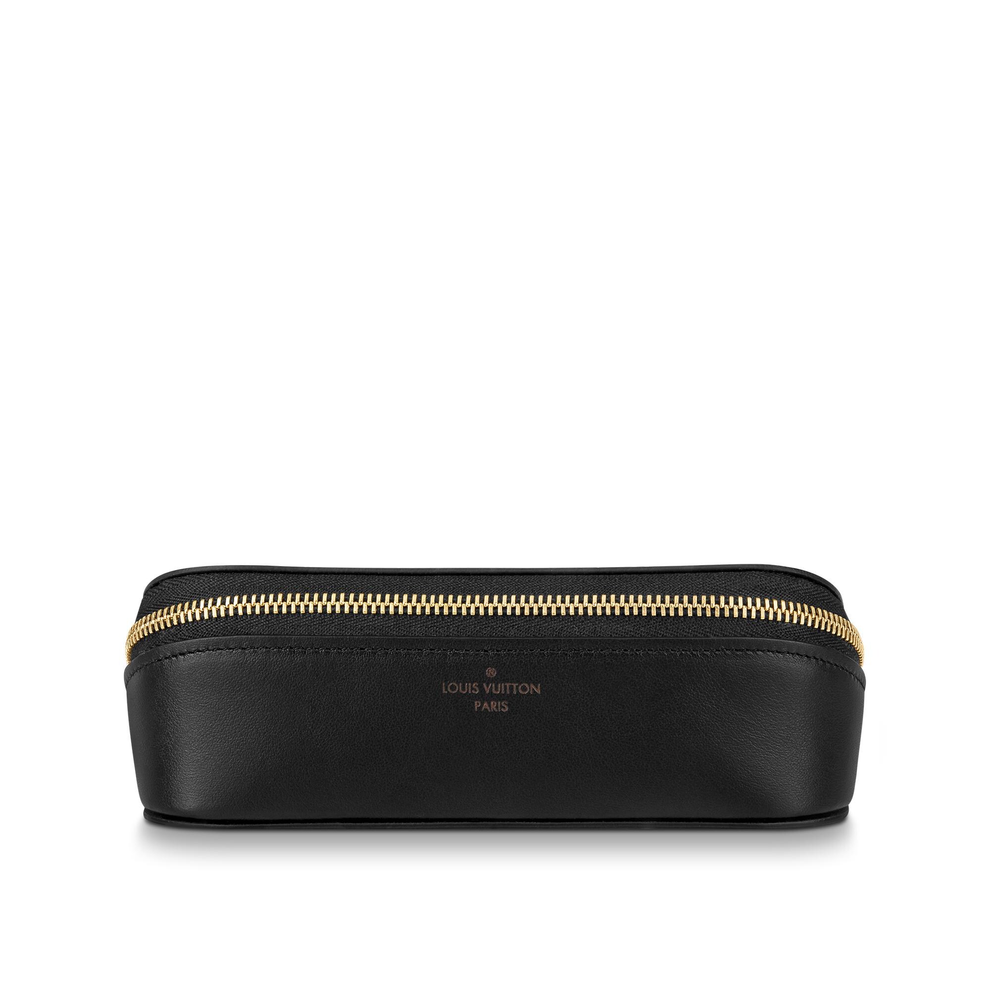 TUFF LUV Étui Pliable Cuir Véritable Western Persol Folding – Marron Avec Passant Ceinture