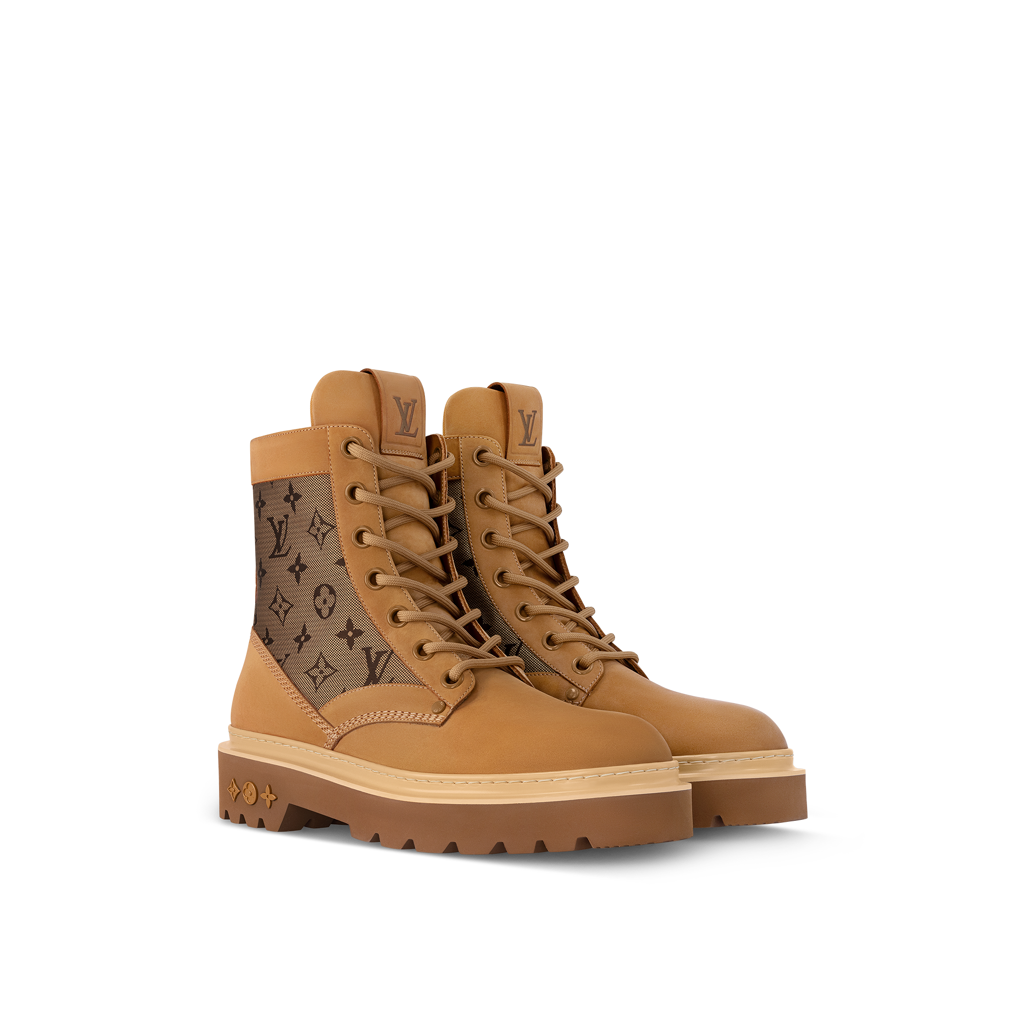 Patent Lv Landscape Ankle Boot Louis Vuitton Boots Mens Store