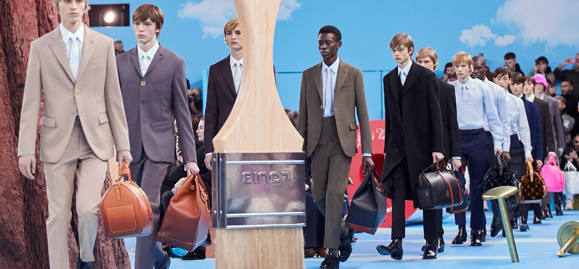 sfilata uomo louis vuitton 2020