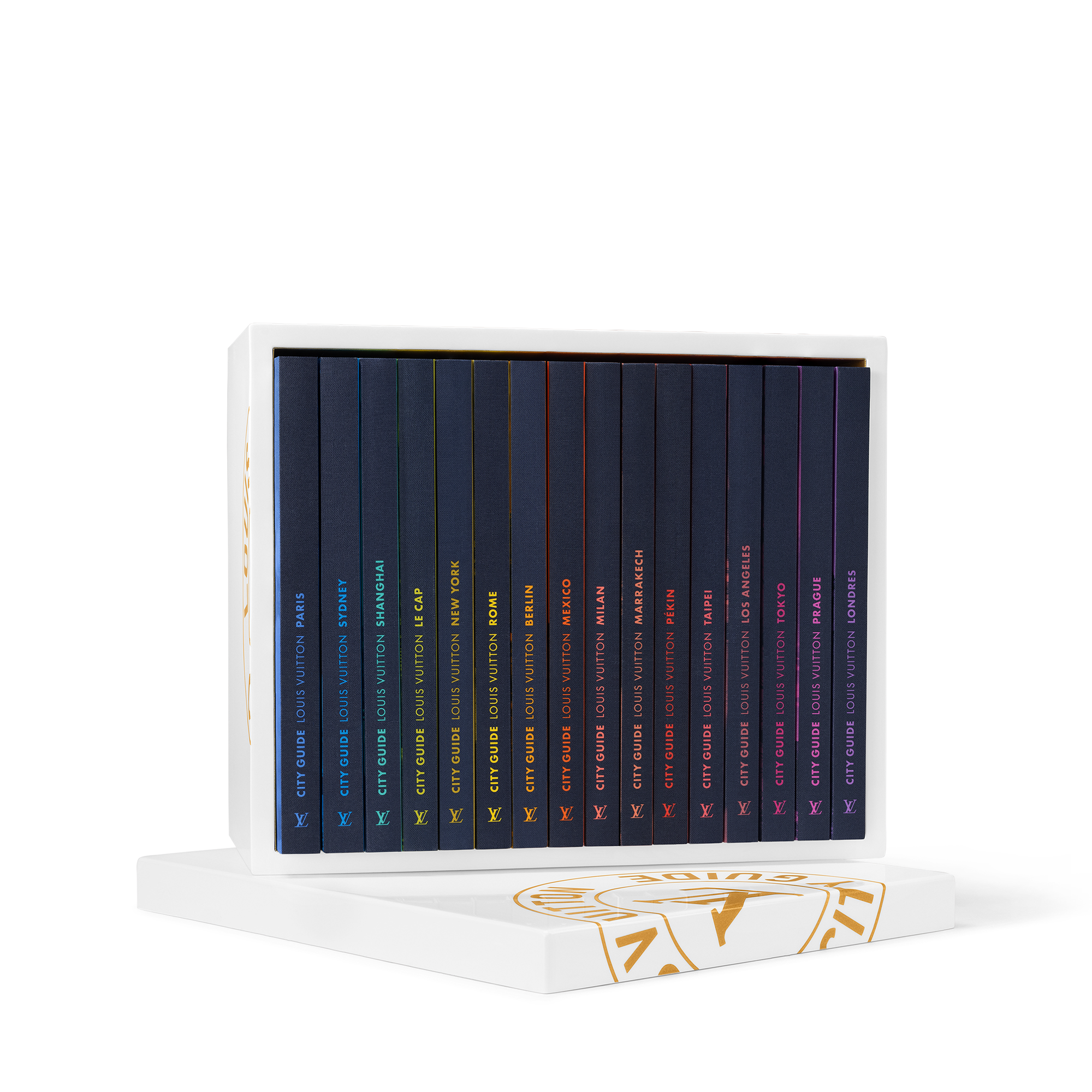 16 City Guide Box Set  Malles, Voyage et Maison Livres City Guide | LOUIS VUITTON (Zoom produit)