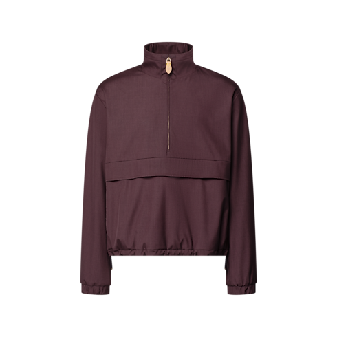 Anorak en laine technique et soie Homme Prêt-à-porter Tout le prêt-à-porter | LOUIS VUITTON (Zoom produit)