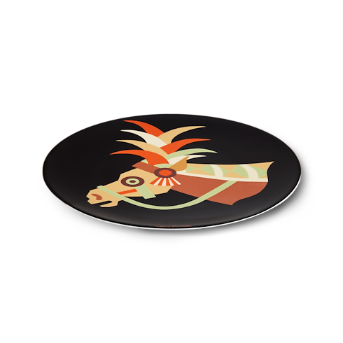 Assiette à dîner Animali Fantastici Horse Malles, Voyage et Maison Maison et Art de la Table Art de la table | LOUIS VUITTON (Zoom produit)