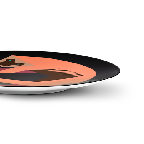 Assiette à dîner Animali Fantastici Monkey Malles, Voyage et Maison Maison et Art de la Table Art de la table | LOUIS VUITTON (Zoom produit)