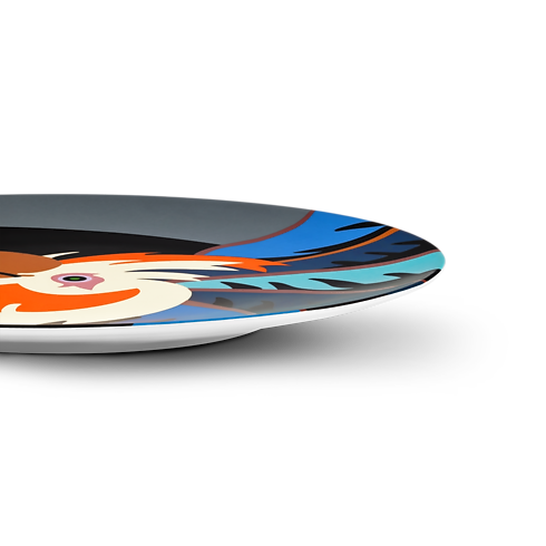 Assiette à dîner Animali Fantastici Parrot Malles, Voyage et Maison Maison et Art de la Table Art de la table | LOUIS VUITTON (Zoom produit)