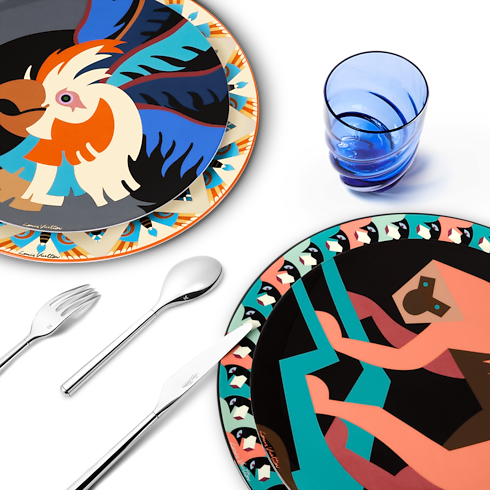 Assiette de service Animali Fantastici Butterfly Malles, Voyage et Maison Maison et Art de la Table Art de la table | LOUIS VUITTON (Zoom produit)