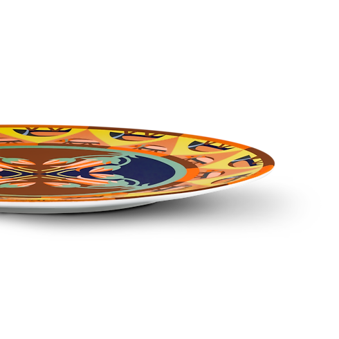 Assiette de service Animali Fantastici Flowers Malles, Voyage et Maison Maison et Art de la Table Art de la table | LOUIS VUITTON (Zoom produit)