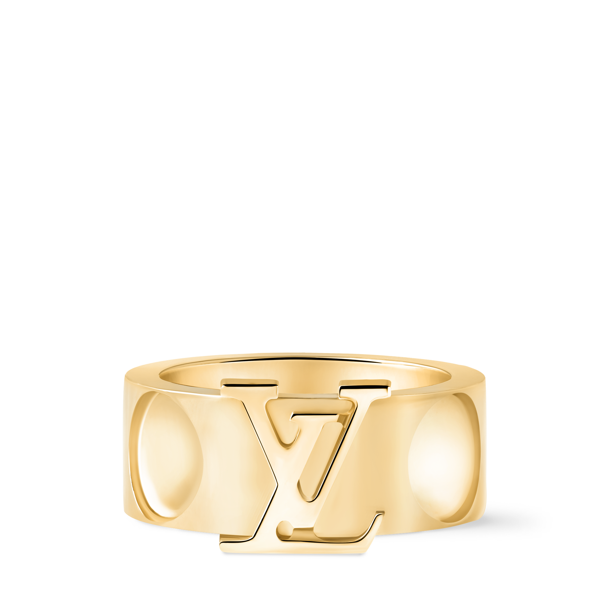 Bague Empreinte large, or jaune  Joaillerie Catégories Toute la joaillerie | LOUIS VUITTON (Zoom produit)