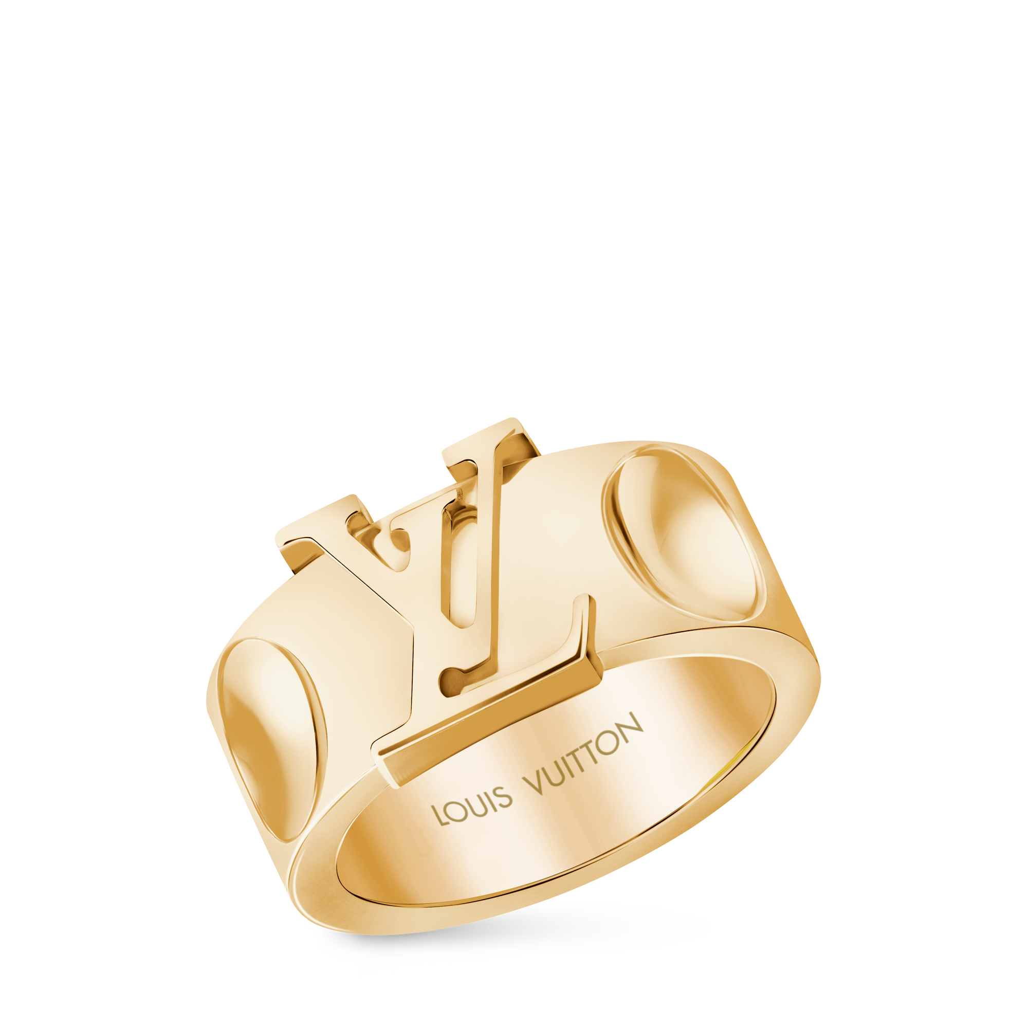 Bague Empreinte large, or jaune  Joaillerie Catégories Toute la joaillerie | LOUIS VUITTON (Zoom produit)
