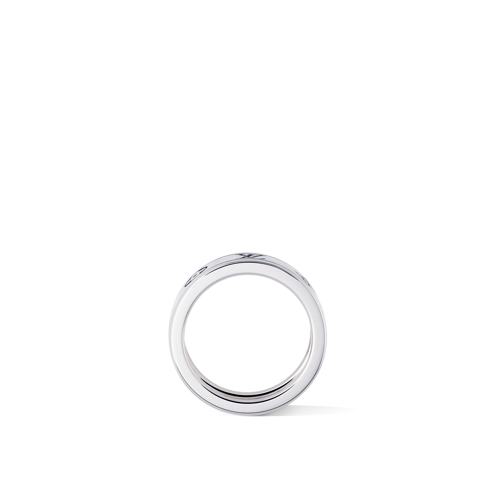 Bague fine Les Gastons Vuitton, or blanc  Joaillerie Catégories Bagues | LOUIS VUITTON (Zoom produit)