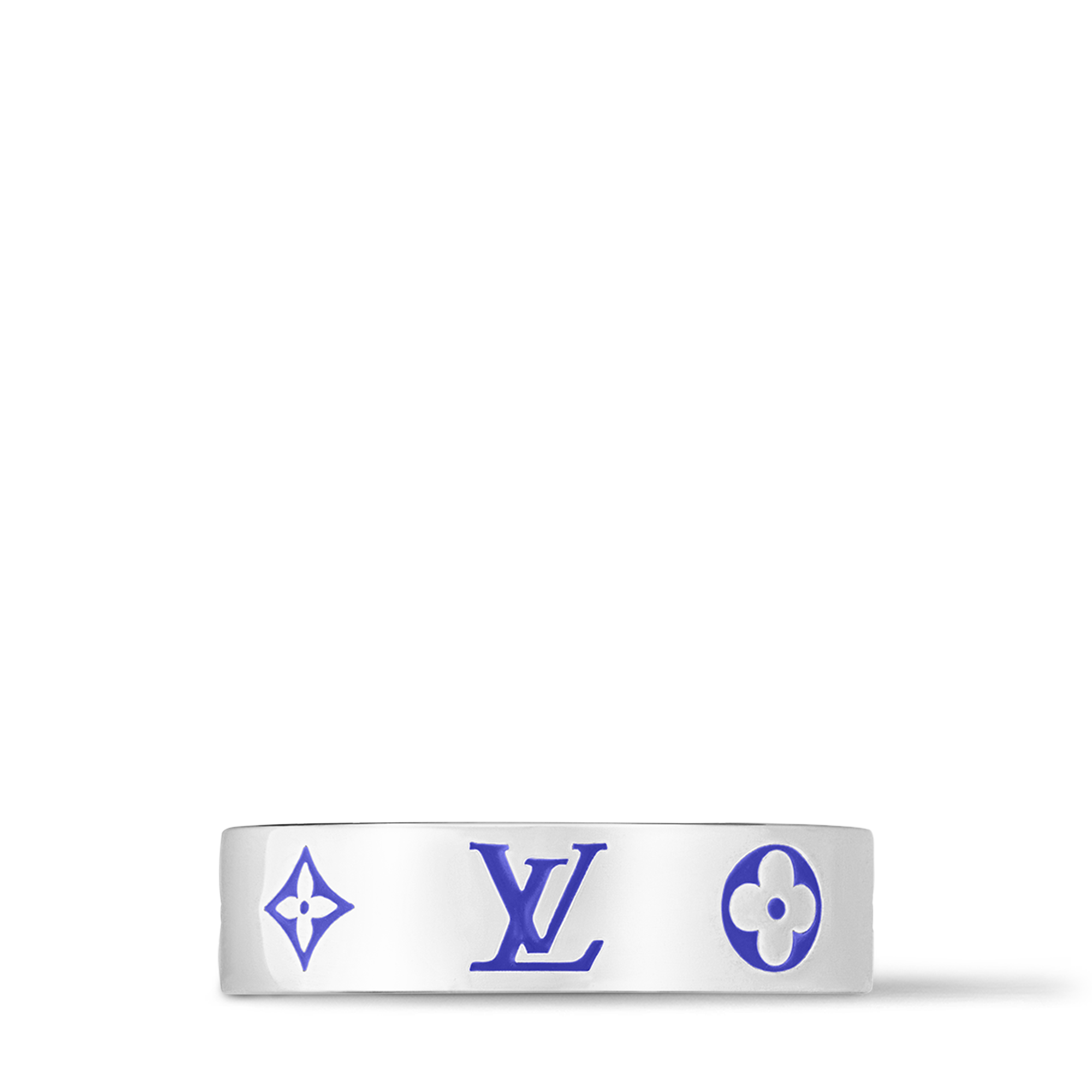 Bague fine LV Mosaic S00 Homme Bijoux Bagues | LOUIS VUITTON (Zoom produit)