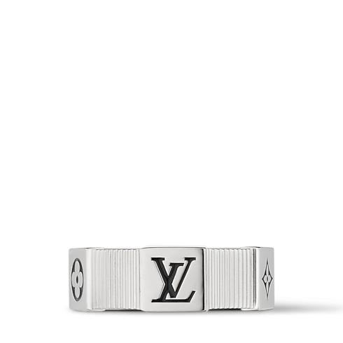 Bague Lozine Damier Staples S00 Homme Bijoux Bagues | LOUIS VUITTON (Zoom produit)