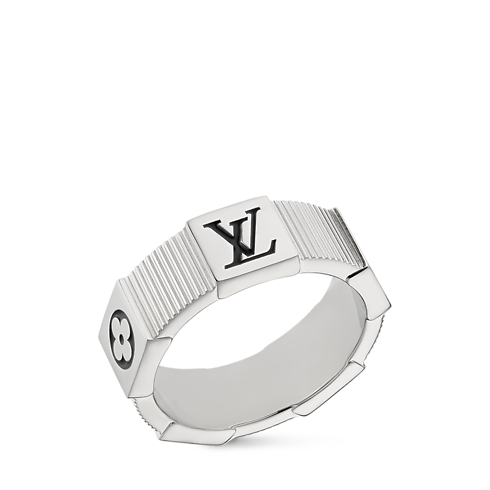Bague Lozine Damier Staples S00 Homme Bijoux Bagues | LOUIS VUITTON (Zoom produit)