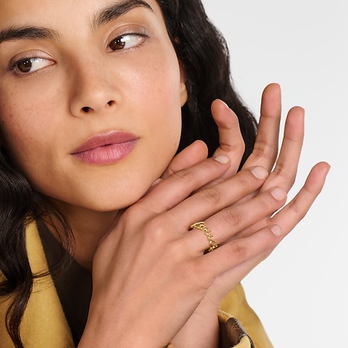 Bague LV Script S00 Femme Bijoux Bagues | LOUIS VUITTON (Zoom produit)