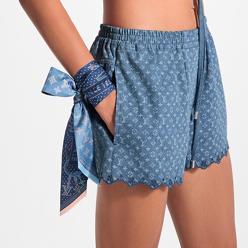 Bandeau BB Promenade Parisienne S00 Femme Accessoires Carrés de soie et bandeaux | LOUIS VUITTON (Zoom produit)