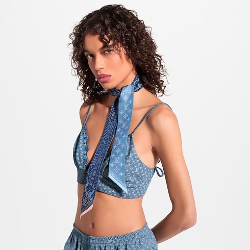 Bandeau BB Promenade Parisienne S00 Femme Accessoires Carrés de soie et bandeaux | LOUIS VUITTON (Zoom produit)