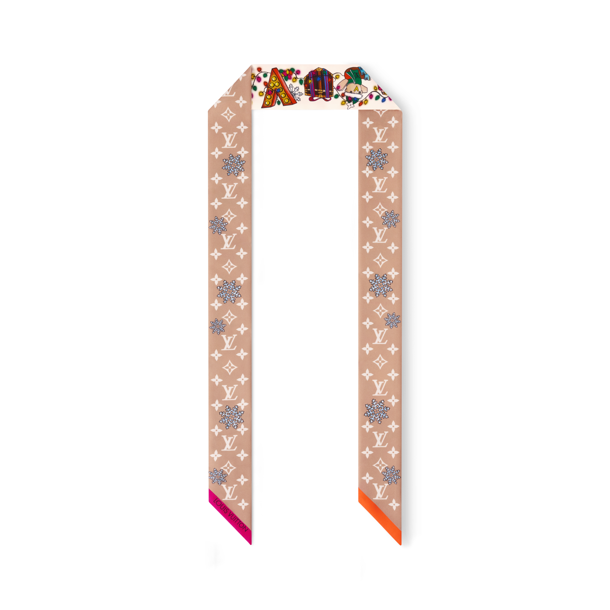 Bandeau BB Vivienne Winter Celebration S00 Femme Accessoires Carrés de soie et bandeaux | LOUIS VUITTON (Zoom produit)