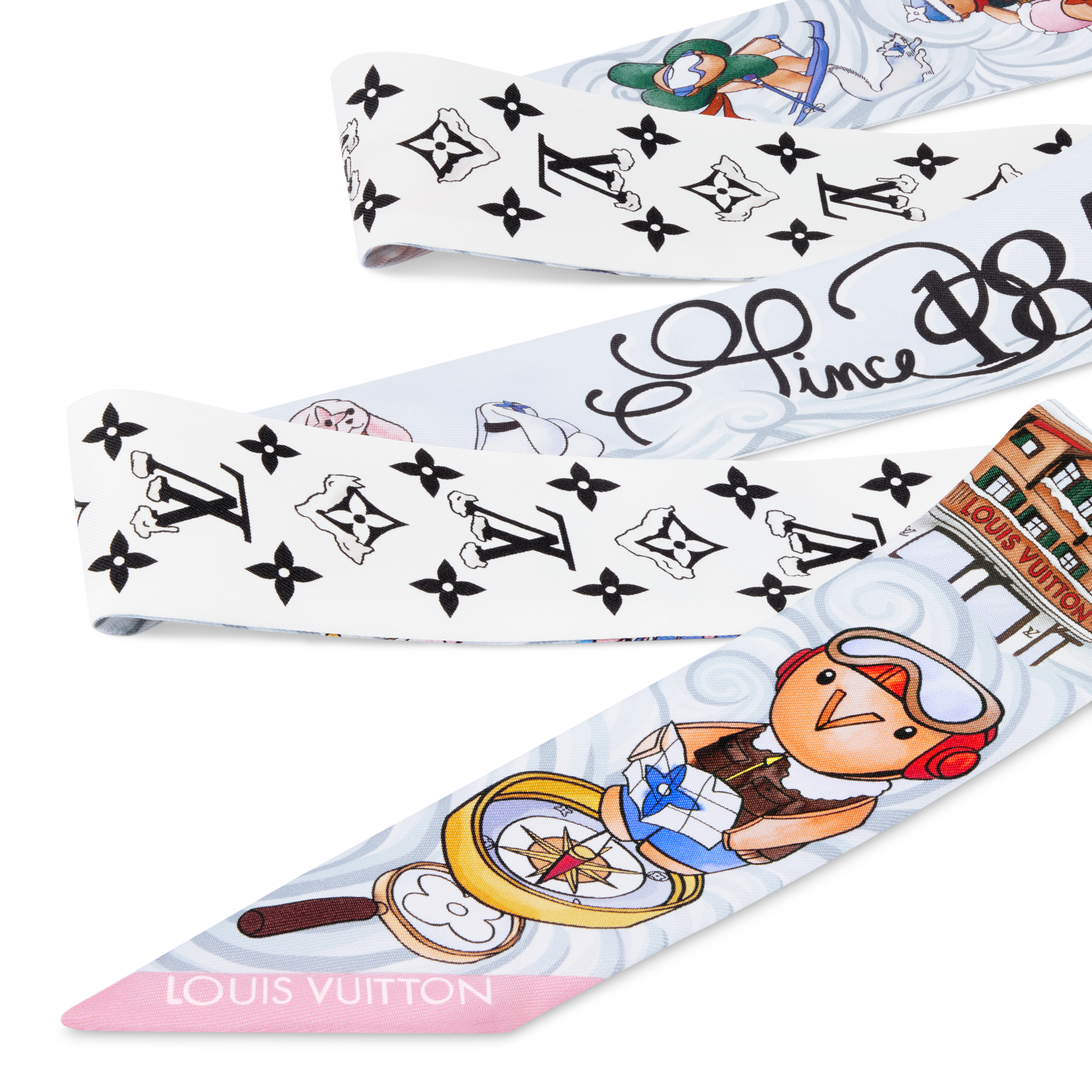 Bandeau BB Vivienne Winter Holiday S00 Femme Accessoires Carrés de soie et bandeaux | LOUIS VUITTON (Zoom produit)