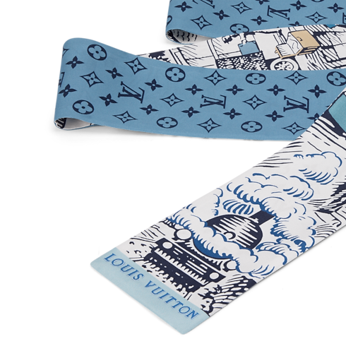 Bandeau Gaston's Travel S00 Femme Accessoires Carrés de soie et bandeaux | LOUIS VUITTON (Zoom produit)