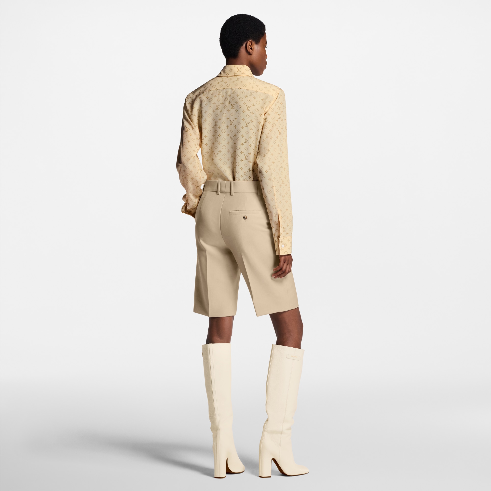 Bermuda habillé  Femme Prêt-à-porter Jupes et shorts | LOUIS VUITTON (Zoom produit)