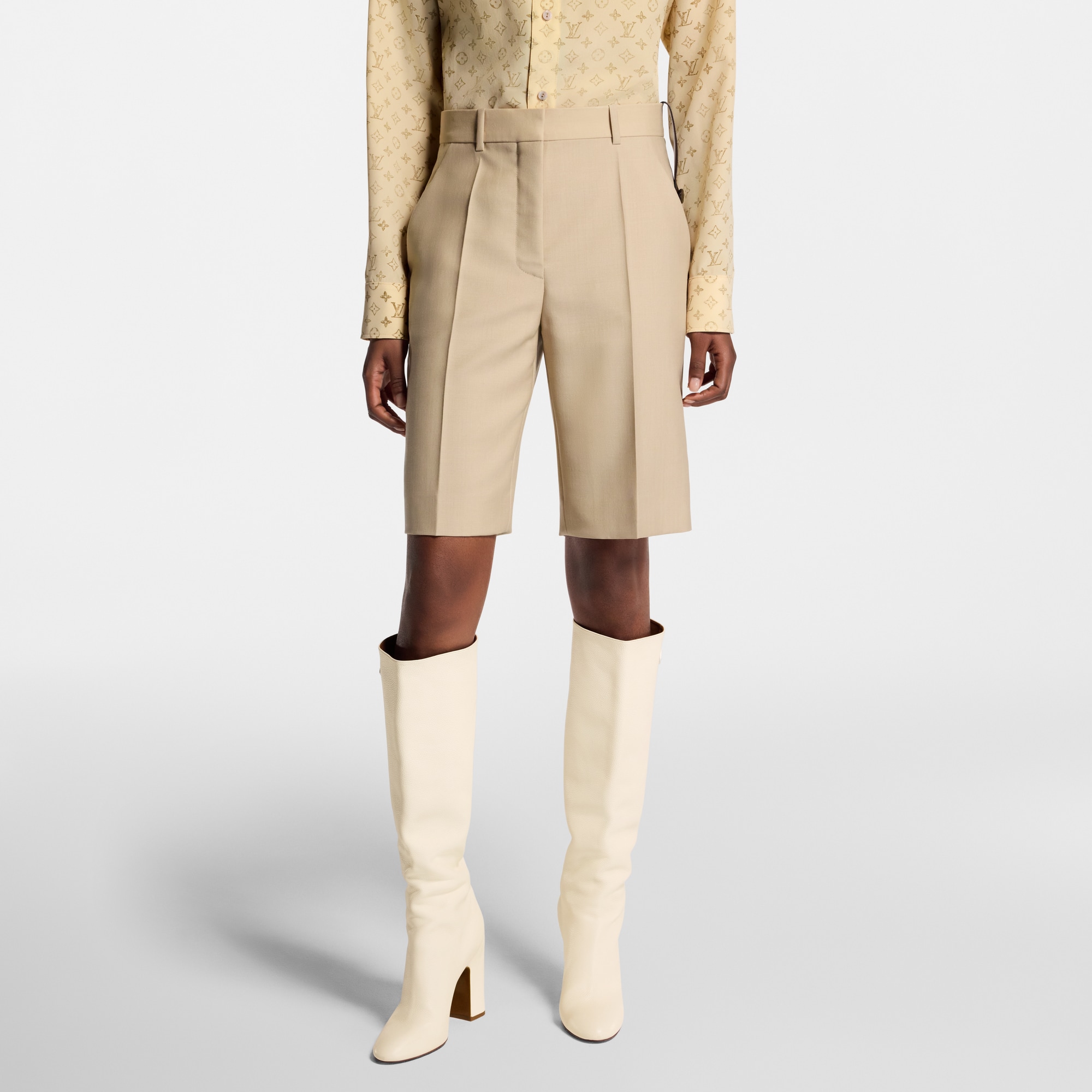 Bermuda habillé  Femme Prêt-à-porter Jupes et shorts | LOUIS VUITTON (Zoom produit)