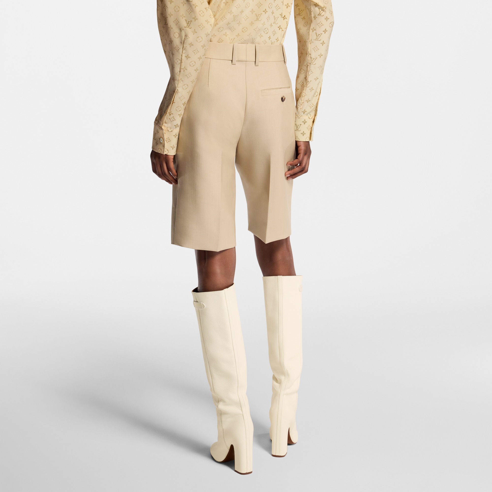 Bermuda habillé  Femme Prêt-à-porter Jupes et shorts | LOUIS VUITTON (Zoom produit)