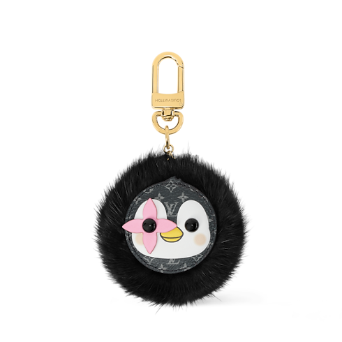 Bijou de sac LV Penguin Pompon S00 Femme Accessoires Porte-clés et bijoux de sac | LOUIS VUITTON (Zoom produit)