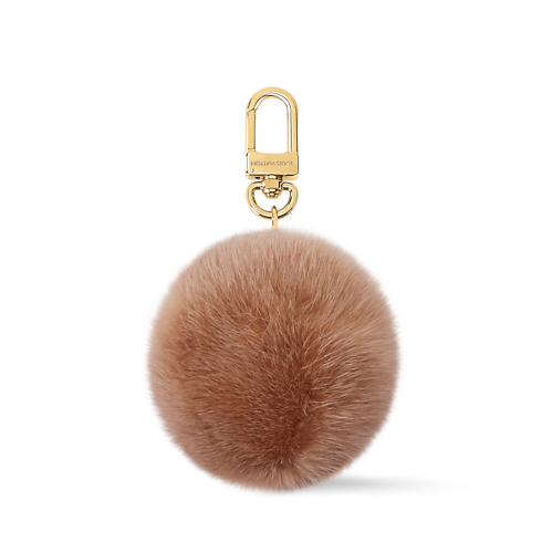 Bijou de sac LV Shiba Pompon S00 Femme Accessoires Porte-clés et bijoux de sac | LOUIS VUITTON (Zoom produit)