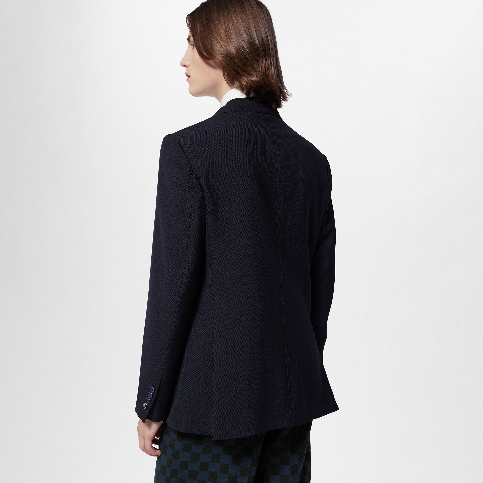 Blazer décontracté en laine technique  Homme Prêt-à-porter Vestes | LOUIS VUITTON (Zoom produit)