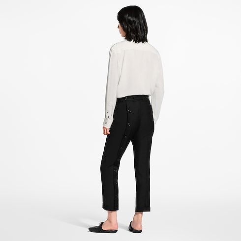 Blouse à col Monogram Femme Prêt-à-porter Hauts | LOUIS VUITTON (Zoom produit)