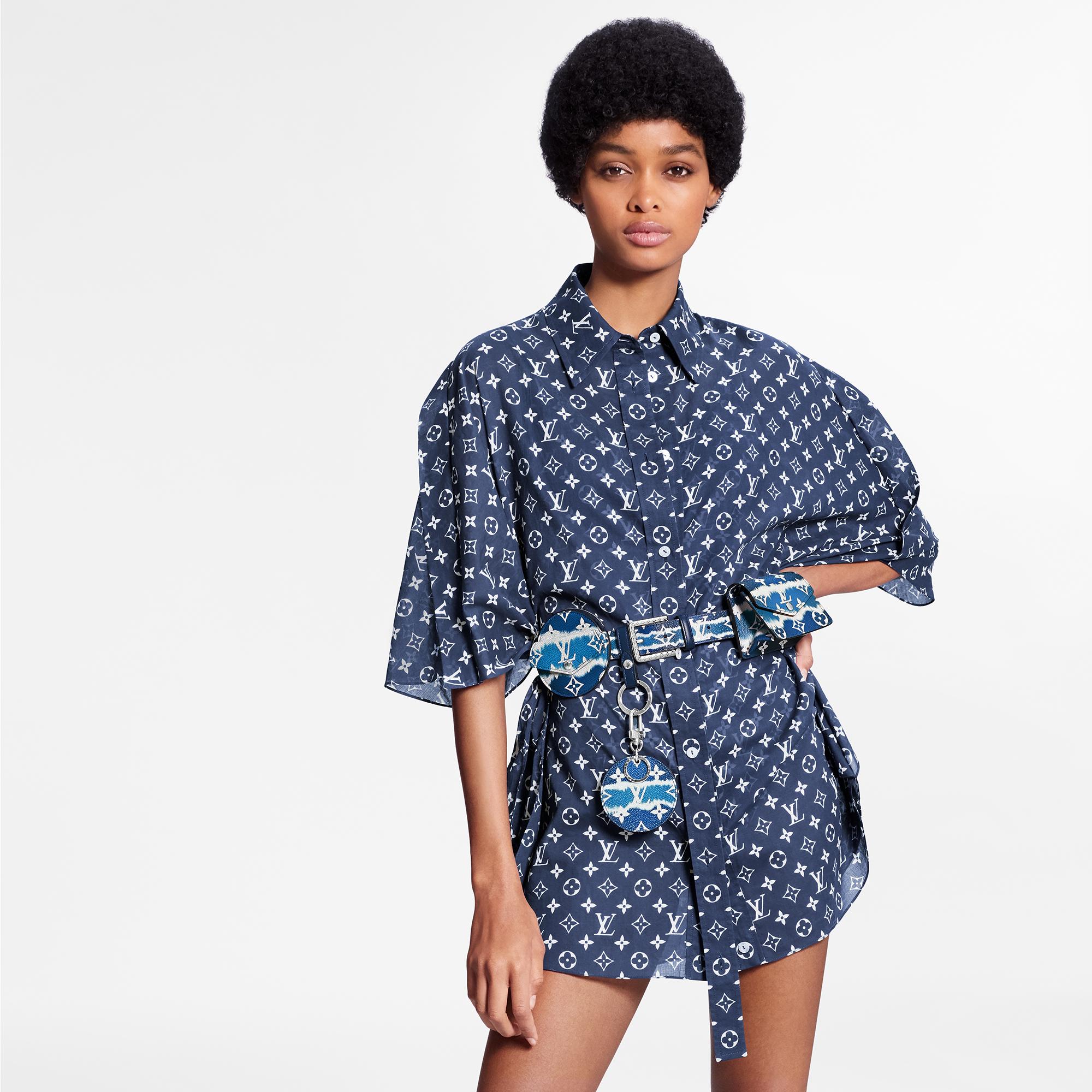 Blouse Tunique Lv Escale Pret A Porter De Luxe Femme Louis Vuitton