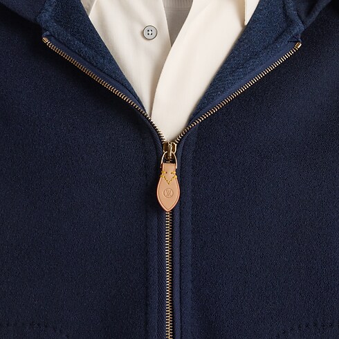 Blouson à capuche double-face en cachemire Homme Prêt-à-porter Tout le prêt-à-porter | LOUIS VUITTON (Zoom produit)