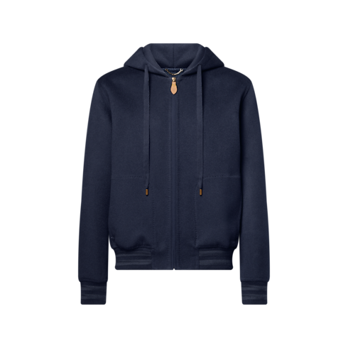 Blouson à capuche double-face en cachemire Homme Prêt-à-porter Tout le prêt-à-porter | LOUIS VUITTON (Zoom produit)