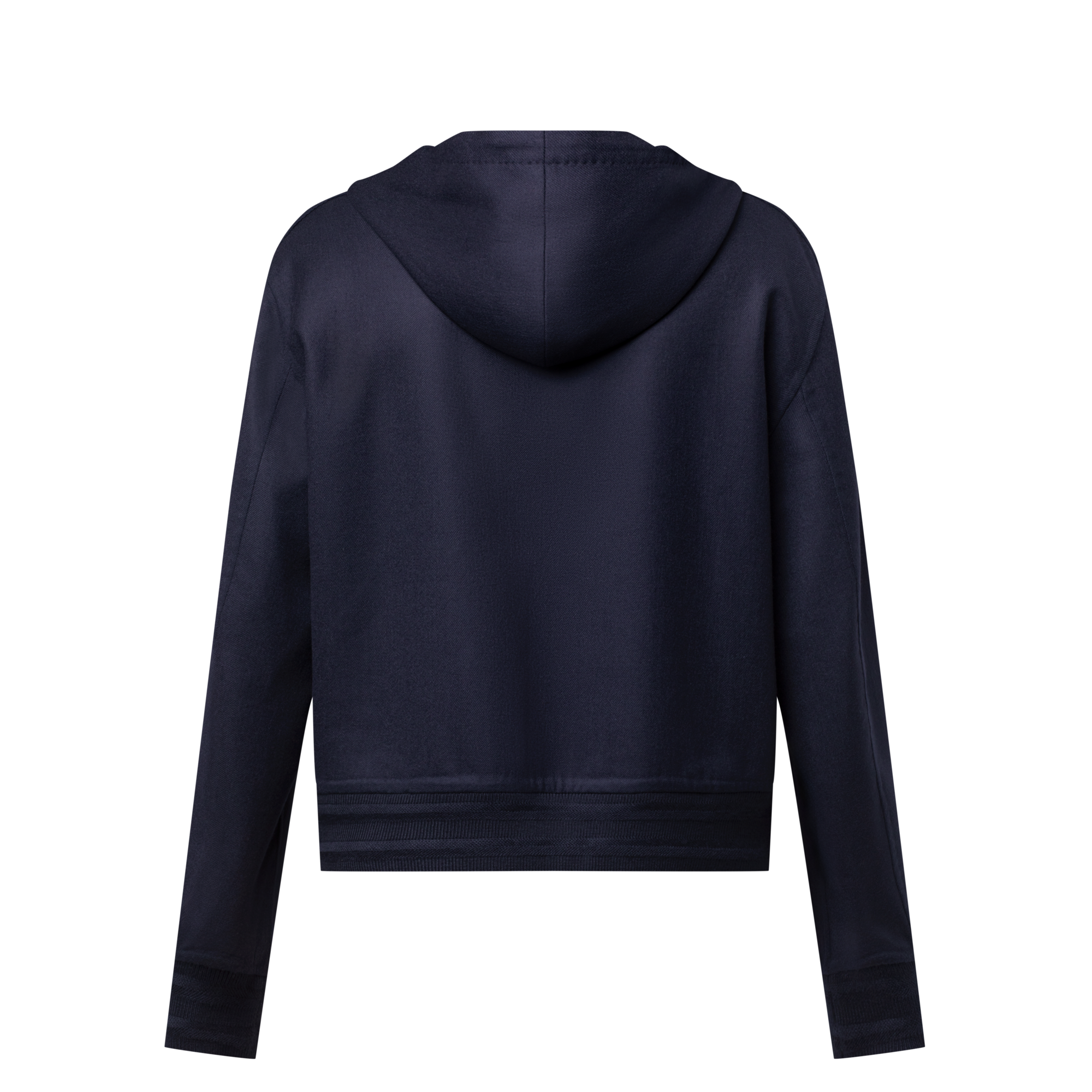 Blouson à capuche double-face en laine et soie  Homme Prêt-à-porter Manteaux et blousons | LOUIS VUITTON (Zoom produit)