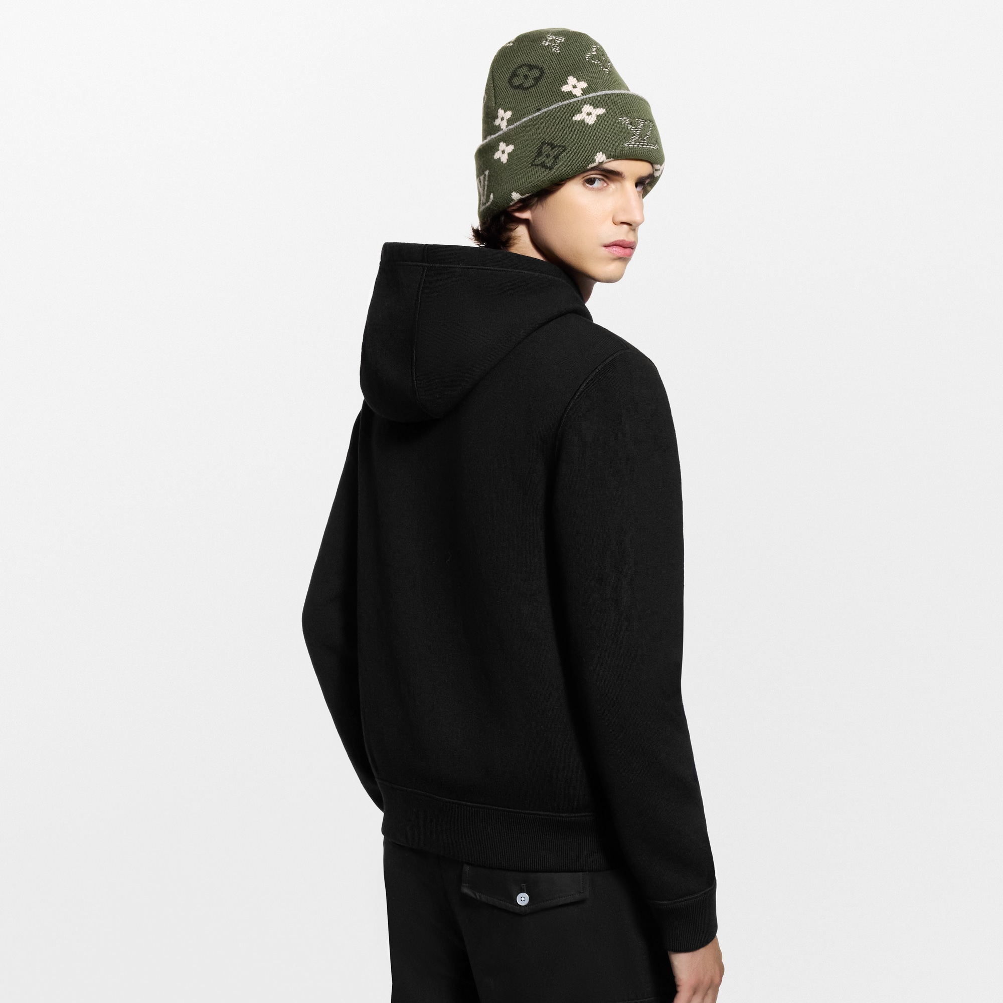 Blouson à capuche double-face réversible Monogram  Homme Prêt-à-porter Tout le prêt-à-porter | LOUIS VUITTON (Zoom produit)