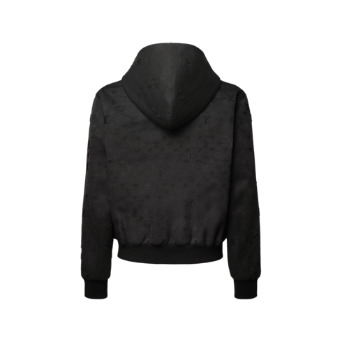 Blouson à capuche Monogram Surplus ornementé vue arrière