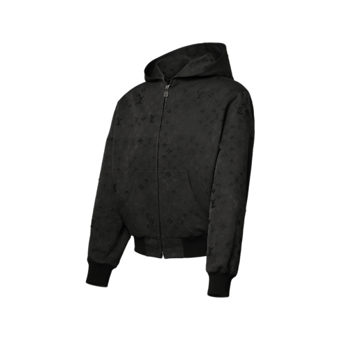 Blouson à capuche Monogram Surplus ornementé vue latérale