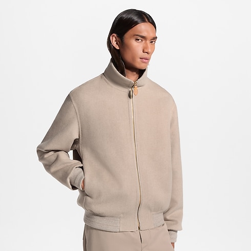Blouson double face en cachemire Homme Prêt-à-porter Tout le prêt-à-porter | LOUIS VUITTON (Zoom produit)