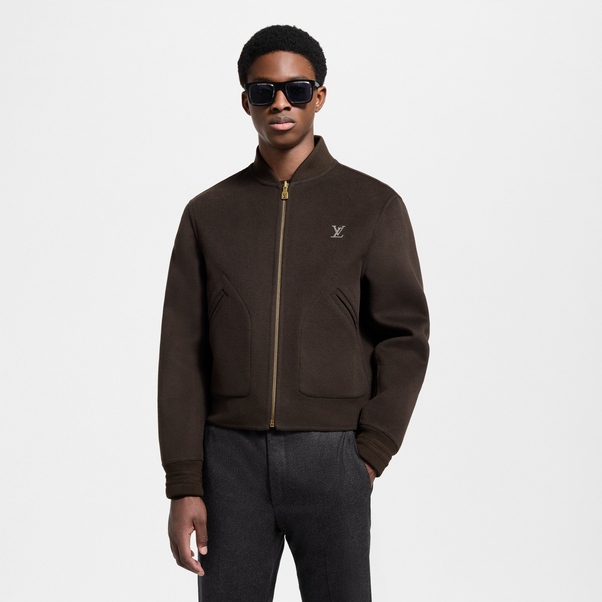 Blouson double-face réversible  Homme Prêt-à-porter Manteaux et blousons | LOUIS VUITTON (Zoom produit)