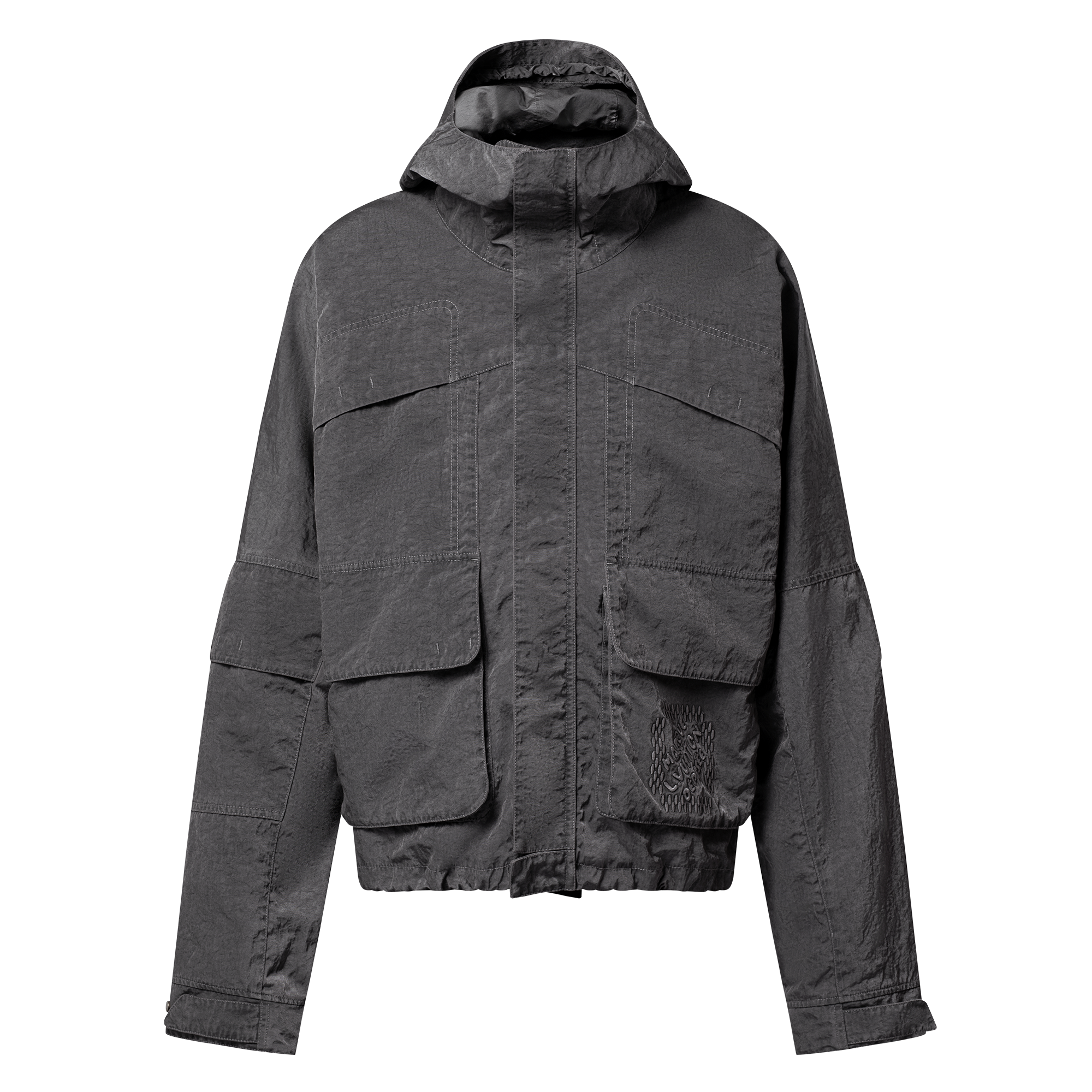 Blouson explorateur technique teint en plongée  Homme Discontinued Product Obs 12 | LOUIS VUITTON (Zoom produit)