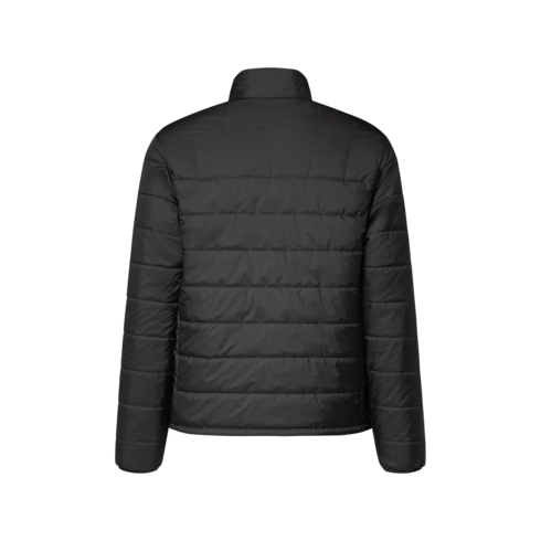 Blouson léger matelassé réversible Monogram vue arrière