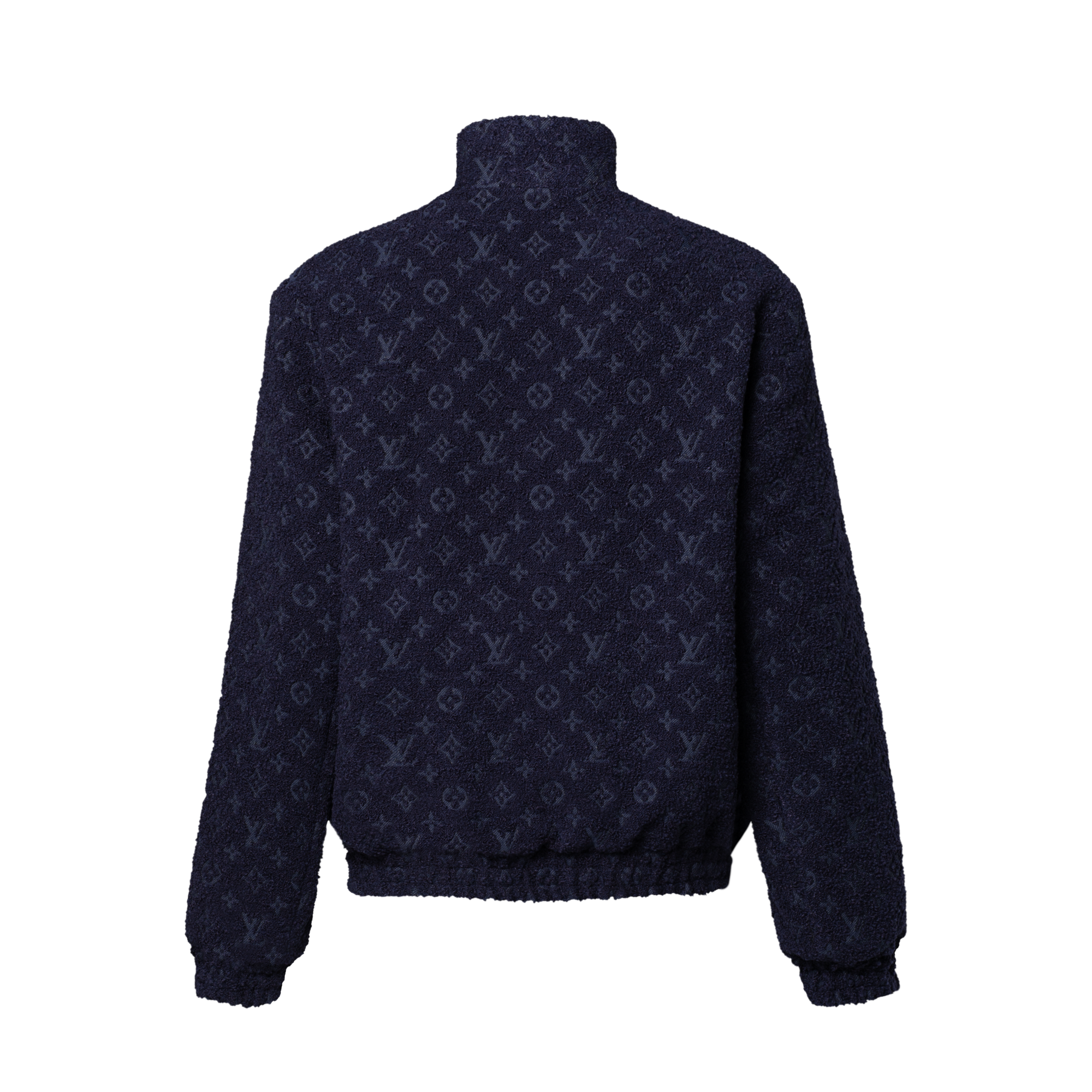 Blouson Monogram en laine bouclette  Homme Prêt-à-porter Manteaux et blousons | LOUIS VUITTON (Zoom produit)