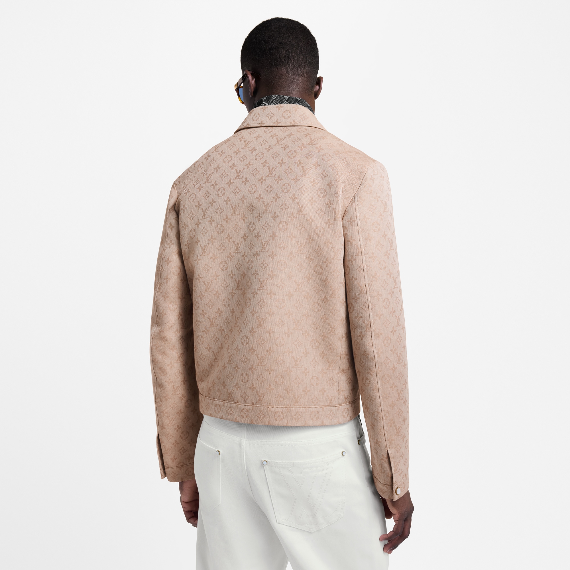 Blouson Monogram zippé  Homme Prêt-à-porter Manteaux et blousons | LOUIS VUITTON (Zoom produit)