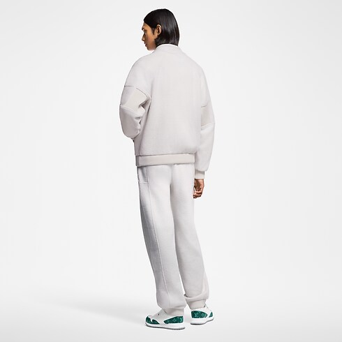 Blouson texturé matelassé en laine Homme Prêt-à-porter Tout le prêt-à-porter | LOUIS VUITTON (Zoom produit)