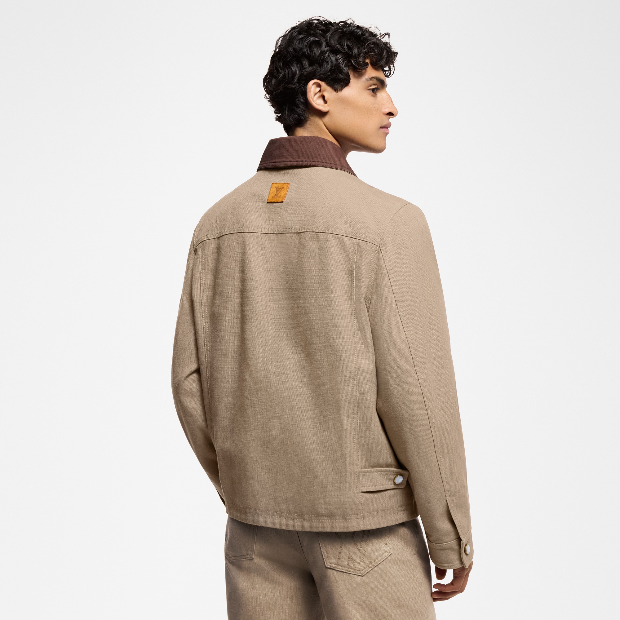 Blouson workwear en toile de coton  Homme Prêt-à-porter Manteaux et blousons | LOUIS VUITTON (Zoom produit)
