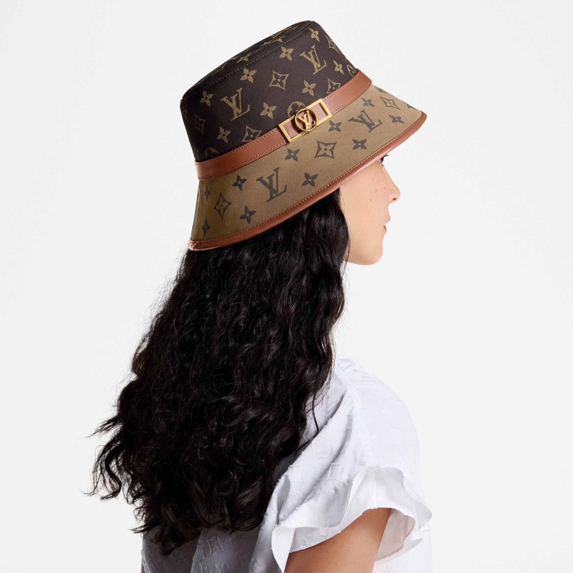 Bob Dauphine S00 Femme Accessoires Chapeaux et Casquettes | LOUIS VUITTON (Zoom produit)