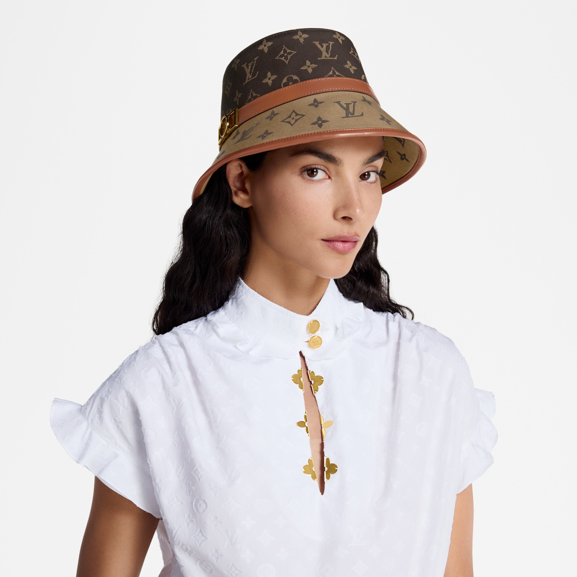 Bob Dauphine S00 Femme Accessoires Chapeaux et Casquettes | LOUIS VUITTON (Zoom produit)