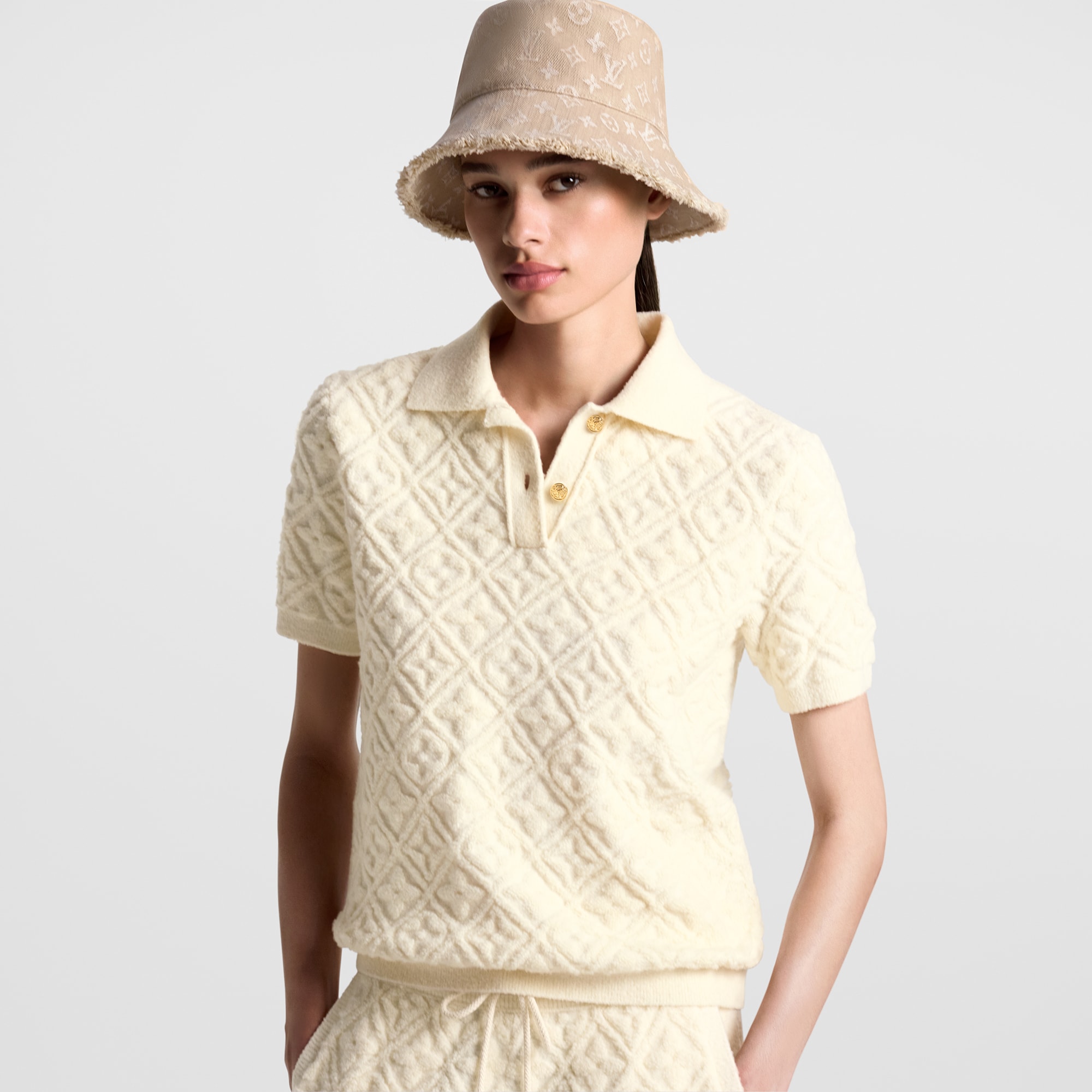 Bob Monogram Denim S00 Femme Accessoires Chapeaux et Casquettes | LOUIS VUITTON (Zoom produit)