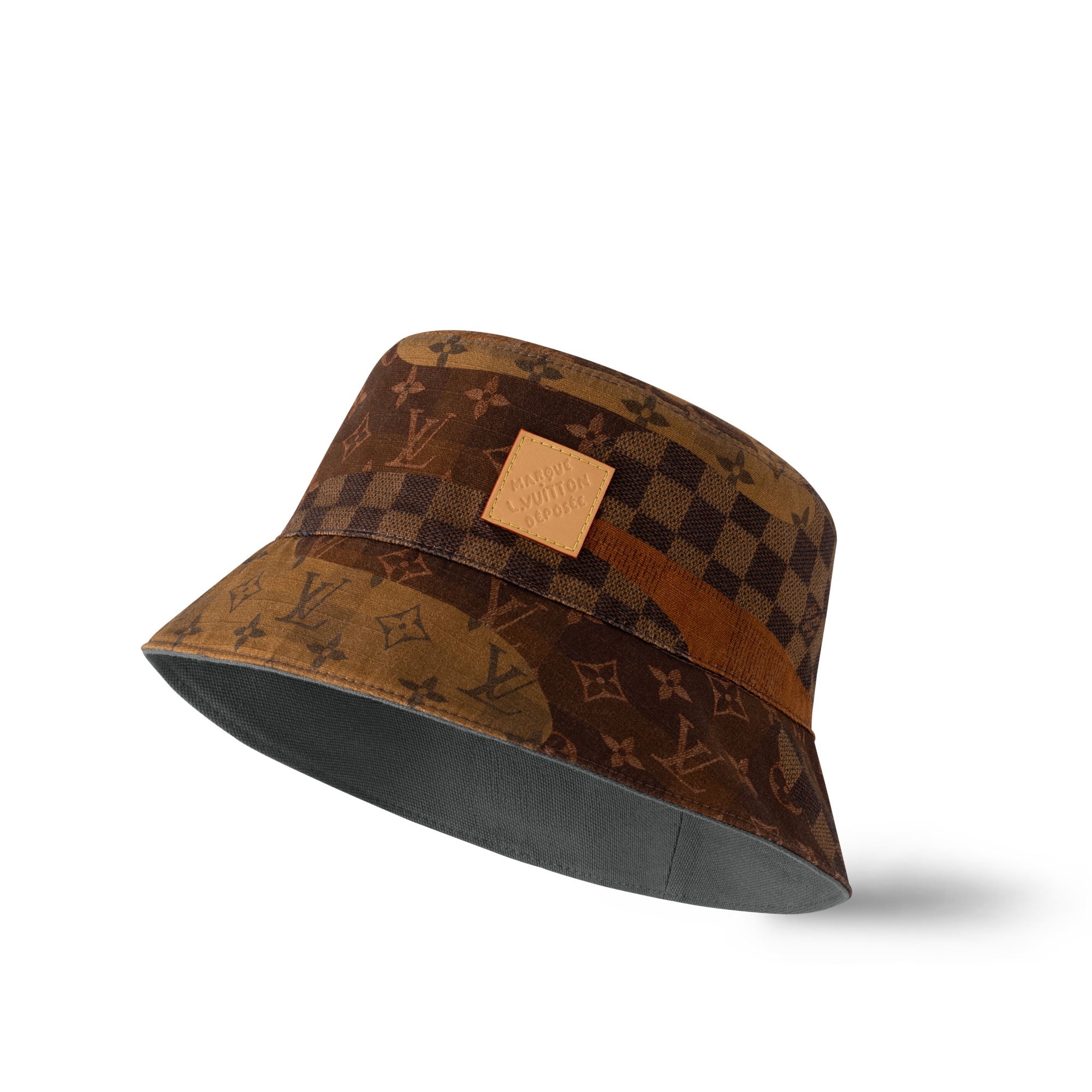 Bob Monogram Landscape réversible S00 Homme Accessoires Chapeaux, Bonnets et Gants | LOUIS VUITTON (Zoom produit)