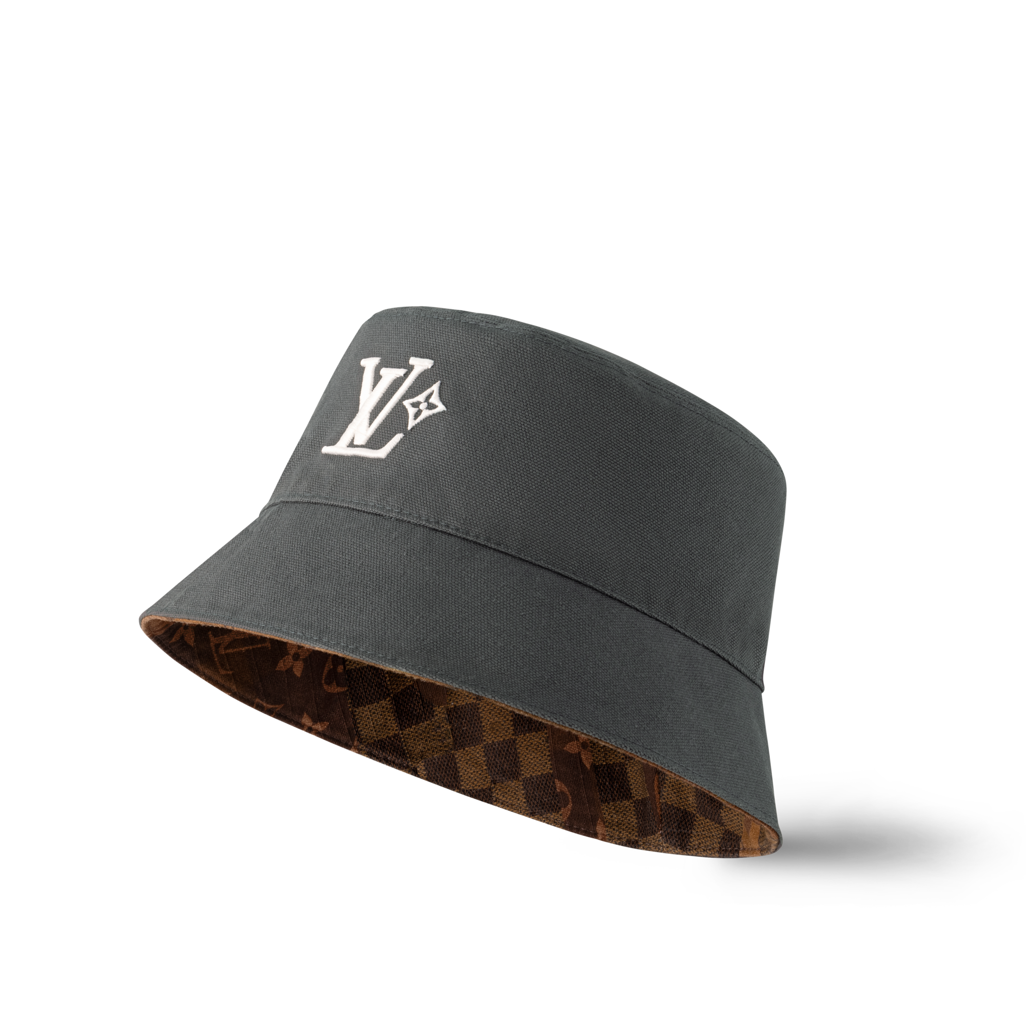 Bob Monogram Landscape réversible S00 Homme Accessoires Chapeaux, Bonnets et Gants | LOUIS VUITTON (Zoom produit)
