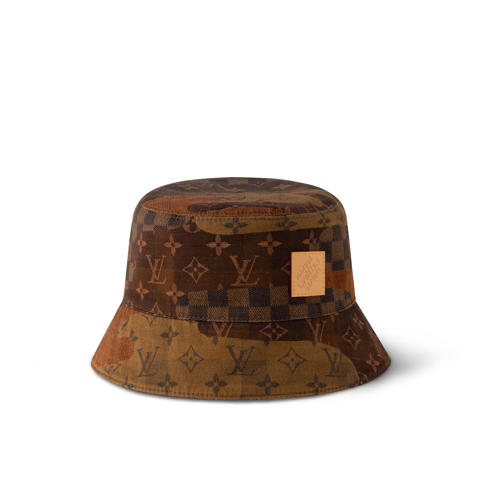 Bob Monogram Landscape réversible S00 Homme Accessoires Chapeaux, Bonnets et Gants | LOUIS VUITTON (Zoom produit)